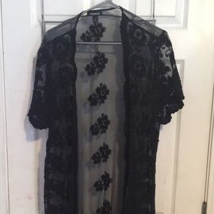 Black Lace overlay from Torrid